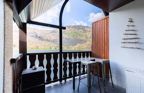 Peyragudes Apartment | Duplex 6 Personen Seltener Blick Lake Loudenvielle Wifi