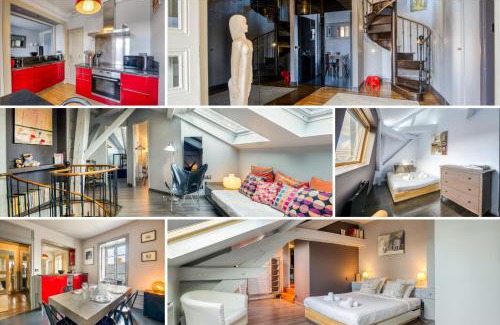 Nantes Centre Apartment | Duplex de 115m2 dans un bâtiment chic historique - Le Belvédère St Nicolas