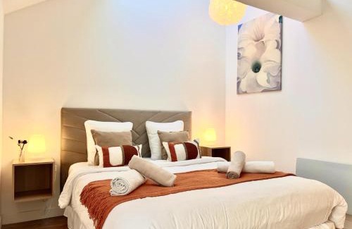Veneux-les-Sablons Apartment | Duplex High Standing 7'➤Fontainebleau⎮45'➤Paris + Terrace