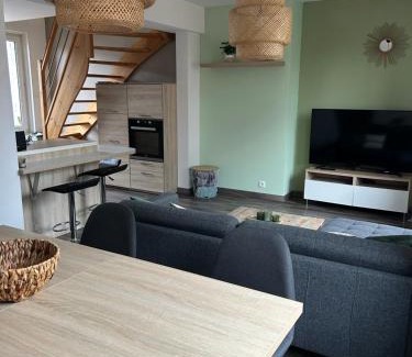 Dunkerque Centre Apartment | Duplex Lumineux 60m2 Dunkerque Centre, 2 min port