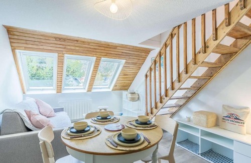 Vielle-Aure Apartment | Duplex T2 rénové pour 4 personnes à Vielle-Aure avec parking privé et navette gratuite - FR-1-296-487