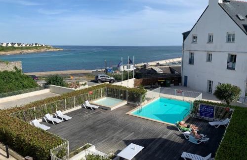 Audierne Apartment | DUPLEX VUE MER - Plage à 100m- 4 lits - Parking sous sol