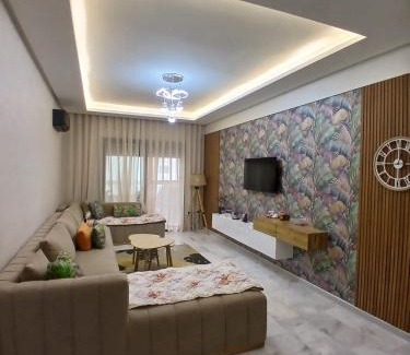 Ain Harrouda Apartment | Duplex Vue Piscine et Jardin Océan Park à Zenata City Eco