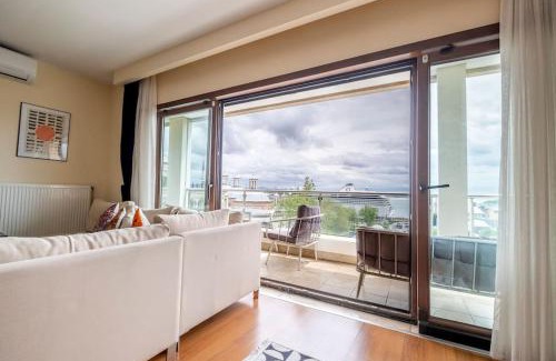 Tophane Apartment | Duplex with Stunning Sea View, 3BR, 2BA