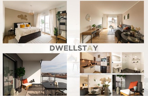 Bad Hersfeld Apartment | DWELLSTAY - Modernes Apartment I 55qm I 2 Zimmer I Küche I Bad I Terrasse I TV I WLAN