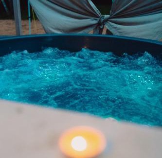 gmina Pokrzywnica Villa | Dziki zakątek Piskornia dom z balią jacuzzi