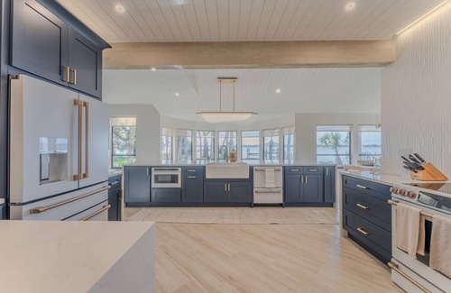 Merritt Island House | Eagle Harbour - Luxury Renovated Waterfront Home with private Dock