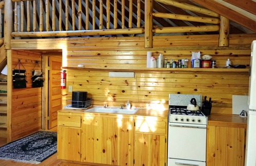 Ely Cabin | Eagle Yurt at Wilderness Wind, Ely, MN with 3 bedrooms and full kitchen