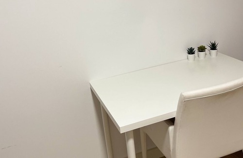 West New Haven Apartment | Earthy stylish rental unit. With a lot of space.