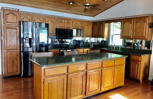 La Follette House | East Norris Point Breathtaking Lake View with Private Dock in Year Around Water
