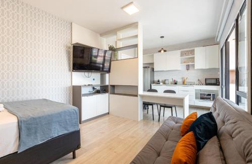 Campo Belo Apartment | Easy Star - Studio vista livre no Campo Belo - UO03H