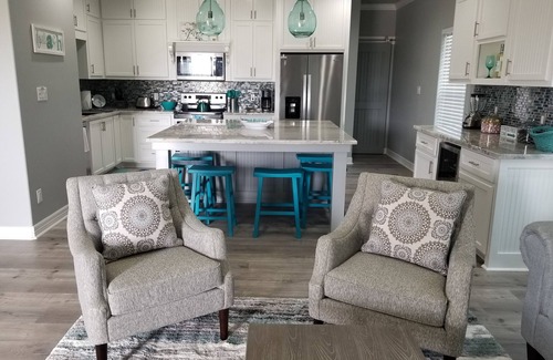Crystal Beach House | Easy stroll to the beach from this beautiful new construction with Ocean view.