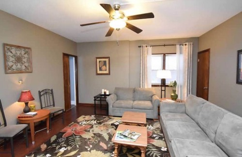 McHenry Apartment | Easy walk to downtown McHenry @ the heart of the Fox Rive