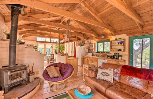 Baca Grande House | Eclectic Adobe Crestone Cottage with Patio and Yard!
