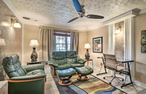 Greenville Apartment | Efficiency Apt Shared Conference Room, Patio