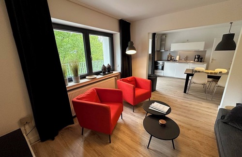 Schleiden Apartment | Eifel National Park, modern apartment, view, center, private