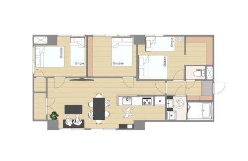 Ota Apartment | Eims stay Oomori206
