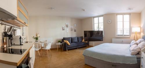 Coburg Apartment | Ein gemütliches Studio mit Netflix im Zentrum Bahnhofsnähe