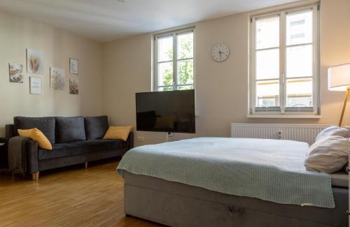 Coburg Apartment | Ein gemütliches Studio mit Netflix im Zentrum Bahnhofsnähe