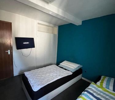 Brombachtal House | Einfache Schlafmöglichkeit mit Gemeinschaftsküche und Bad