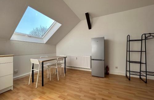 Kaßberg Apartment | Einzelbetten, Waschmaschine, ideal für Gruppen