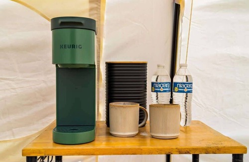 Dripping Springs RV Rental | El Apache | Stargazer Tent + AC, Fire Pit & Pool