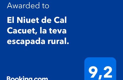 Avia Apartment | El Niuet de Cal Cacuet, la teva escapada rural.