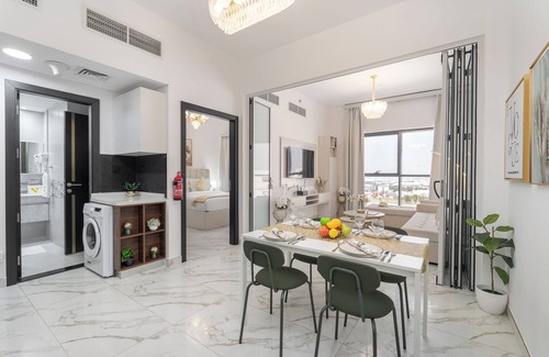 International City Apartment | Elegance Olivz Residence by Danube