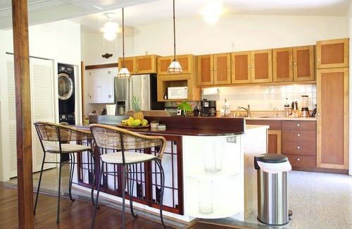 Hilo House | Elegant 1937 Home Steps Away from Black Sand Beaches