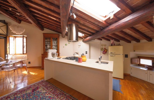 Pistoia Apartment | Elegant apartment with panoramic terrace in the historic heart of Pistoia