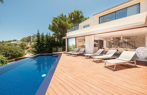 Puig Manya Villa | Elegant Ibiza Villa | Exclusive Area Of Cap Martinet | Casa Athalia | Cinema Room | Gym | 6 Bedrooms | Ibiza Town
