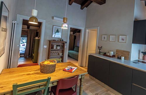 La Thuile Apartment | Elegant mountain vacation home located within walking distance of ski facilities
