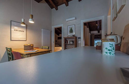 La Thuile Apartment | Elegant mountain vacation home located within walking distance of ski facilities