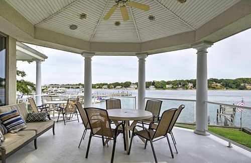 Point Pleasant House | Elegant Riverfront Home w/Expansive Views
