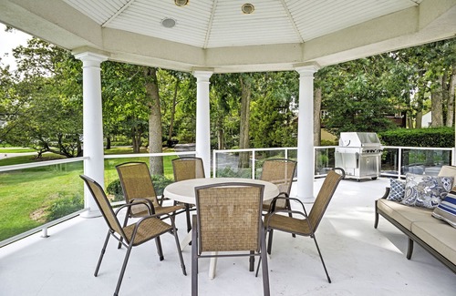 Point Pleasant House | Elegant Riverfront Home w/Expansive Views