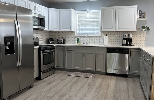 Denison House | Elegant & Spacious Home with large fence in back yard with garage.