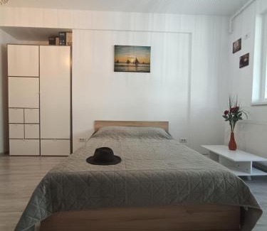 Chiajna Apartment | Elegant Studio Militari Private Parking Self check in Netflix New building