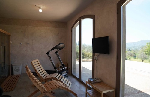 Reggello House | Elegant Villa in Figline, near the Mall,A/C,Sauna,saltwater heatable pool,sl 18