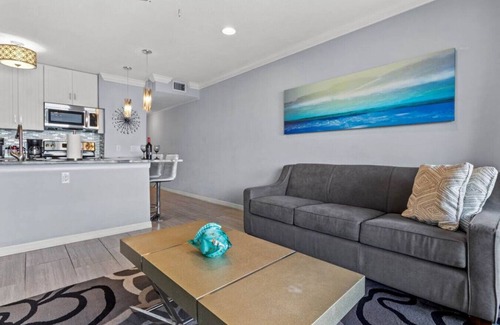 Rocky Point Apartment | Elegant Waterfront Condo with Pool and Private Balcony