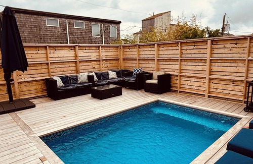 Ocean Beach House | Elevated Beachside Elegance with Heated Pool & Bocce Court