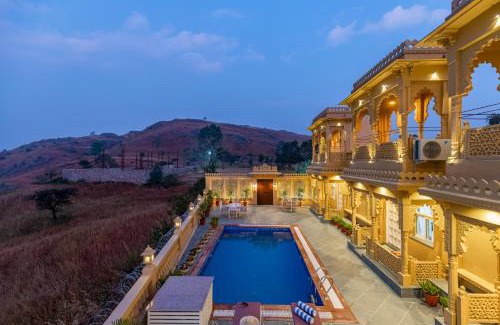 Gogunda Villa | ELIVAAS Amber Royale 3 BHK with Pvt Pool & Terrace