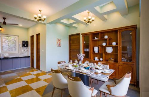 Bedla Villa | ELIVAAS Festiva Mansion - 3BHK with Pvt Pool, Garden & Scenic Views