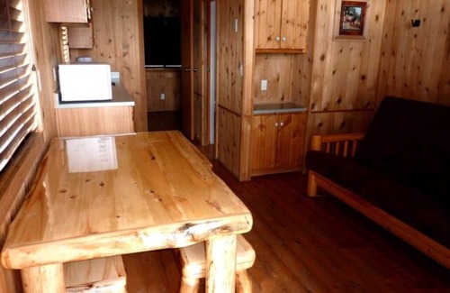 West Yellowstone Cabin | Elk Haven Camping - (Cabin 8)