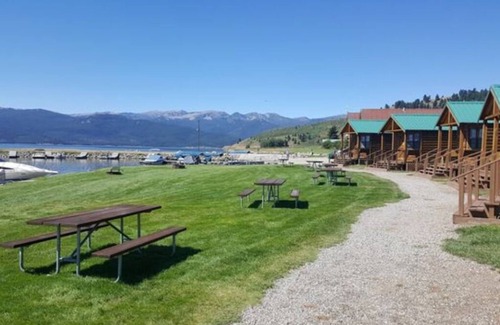 West Yellowstone Cabin | Elk Haven Camping - (Cabin 9)