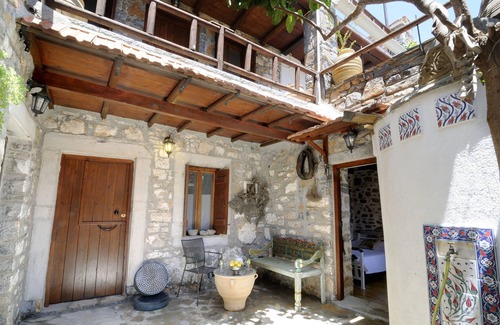 Elounda Villa | Elounda Art Traditional Suites- Evenos Suite- Overviewing spectacular Elounda