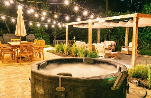 Decker Prairie House | Elvenstar Lodge - Enchanting A-Frame Retreat, Themed Decor, Pond & Nature Views