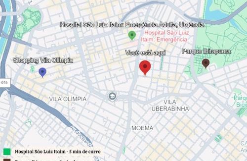 Vila Nova Conceicao Apartment | Elysium Vila Nova Conceição Studio Wi-Fi + Cozinha