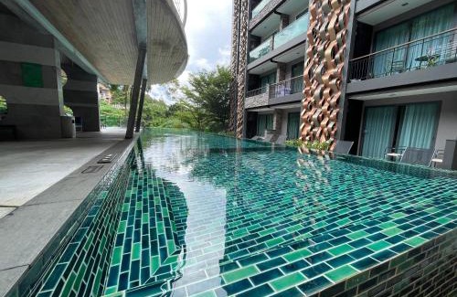 Patong Apartment | Emerald Terrace Condo 10-Family One Bed & Sofa Bed Garden View