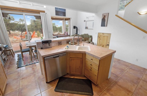 Baca Grande House | Enchanting adobe manor on 2 tranquil acres 5 min from downtown historic Crestone