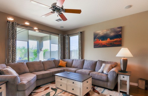 Gold Canyon House | Enchanting home with pool, enclosed yard, grill, patio, central AC & washer/dryer